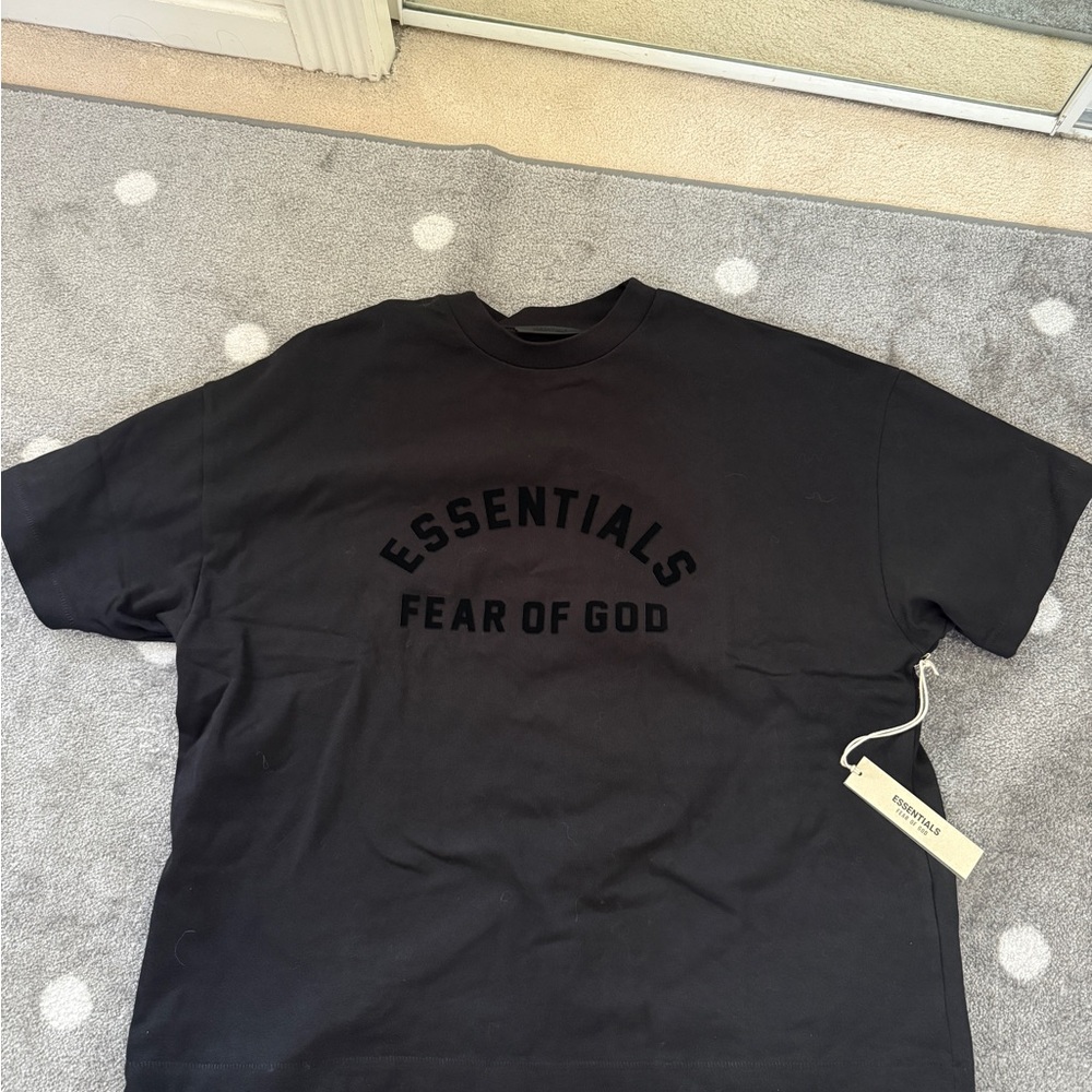 Fear of God Essentials Black T-Shirt